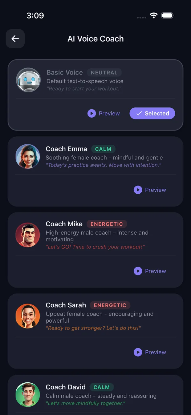 KYZO AI voice coaches